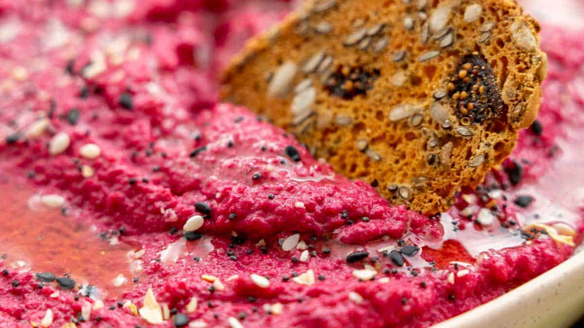 Rote-Bete-Hummus