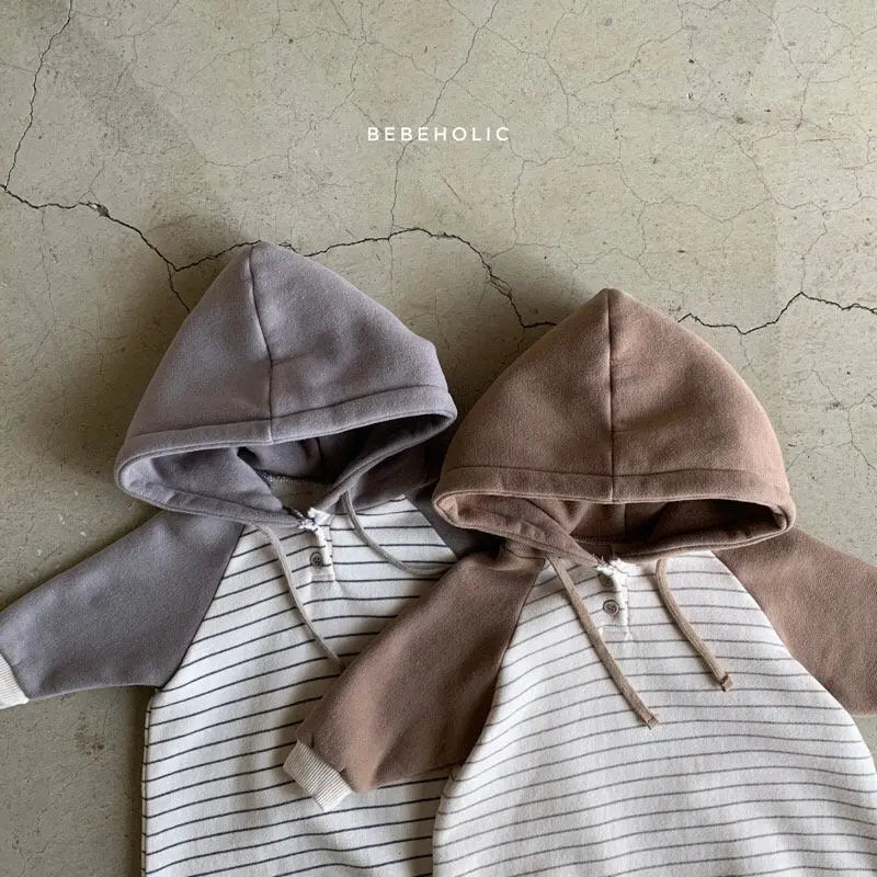 Stripes Hoody Bodysuit