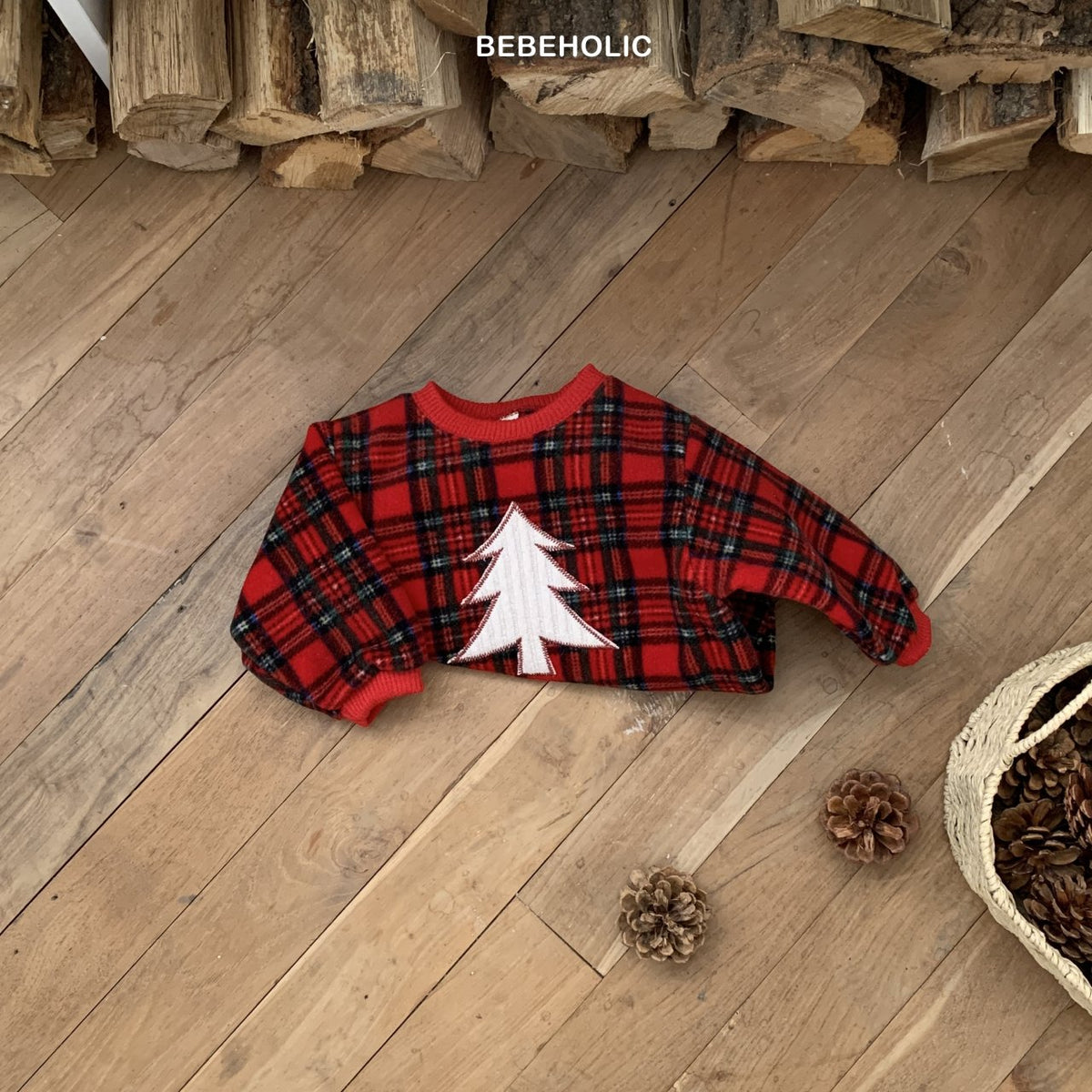 leganter Baby-Romper im Tartan-Design – festlich und bequem