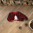 leganter Baby-Romper im Tartan-Design – festlich und bequem