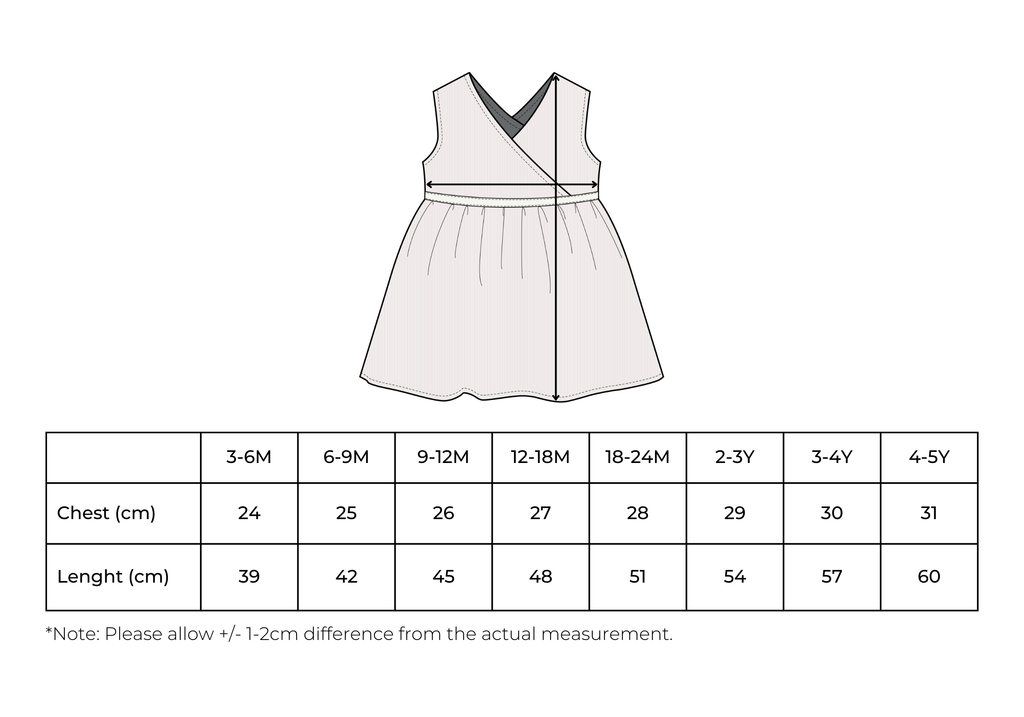 NINON Kleid - Sommerkleid für Babys