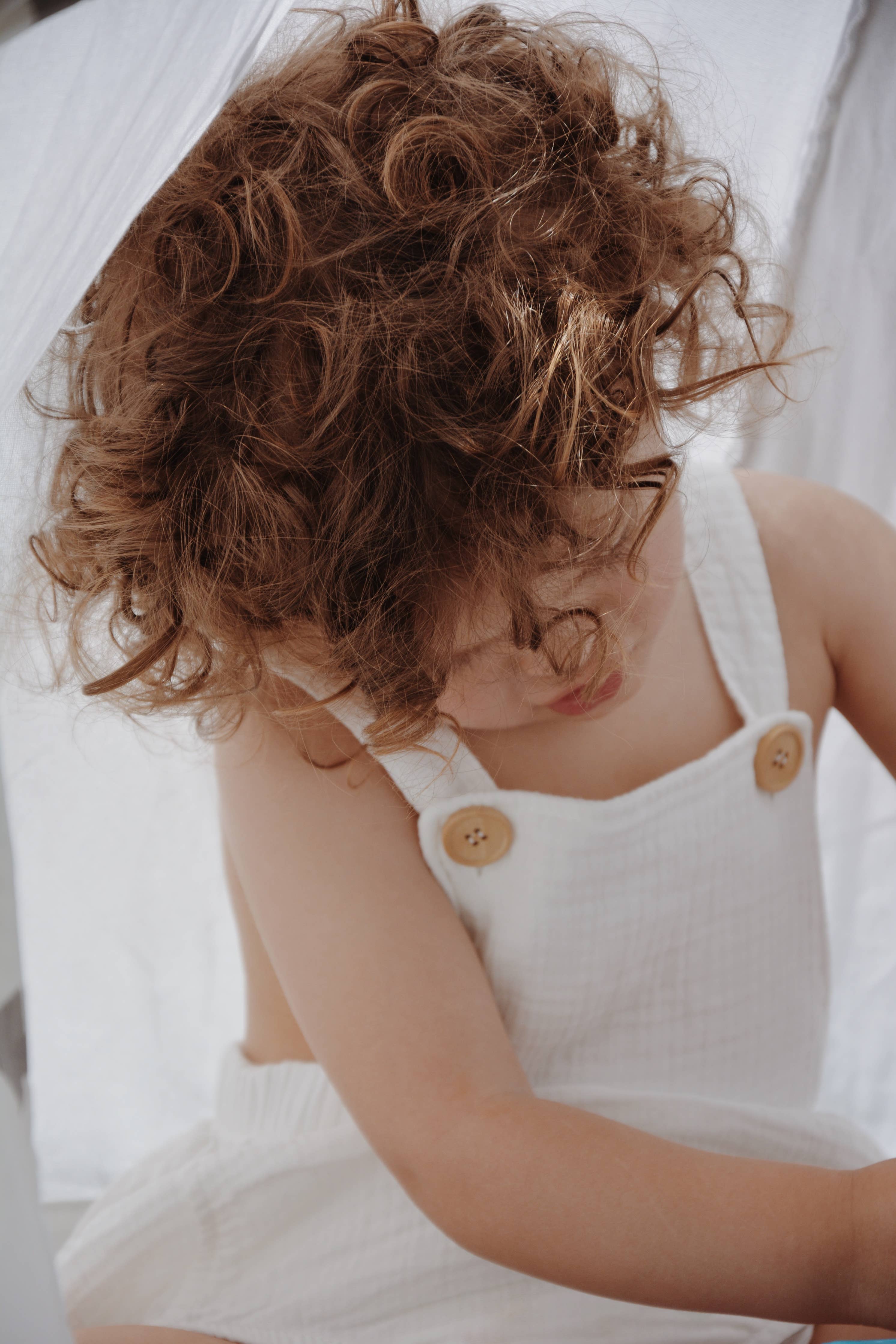 Baby Sommeroverall aus 100% Baumwollmusselin - 18-24 Monate
