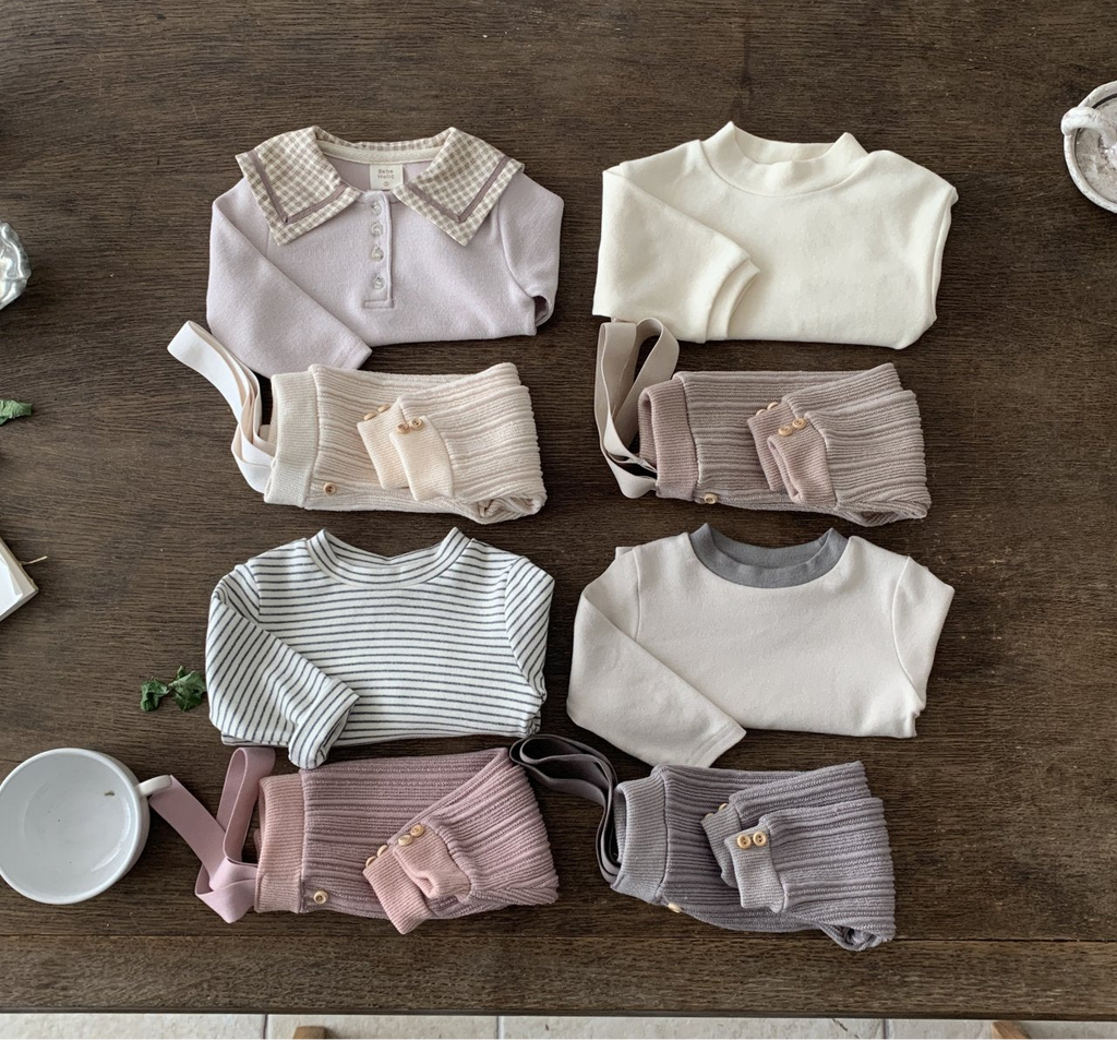 Churros Baby-Leggings mit Trägern