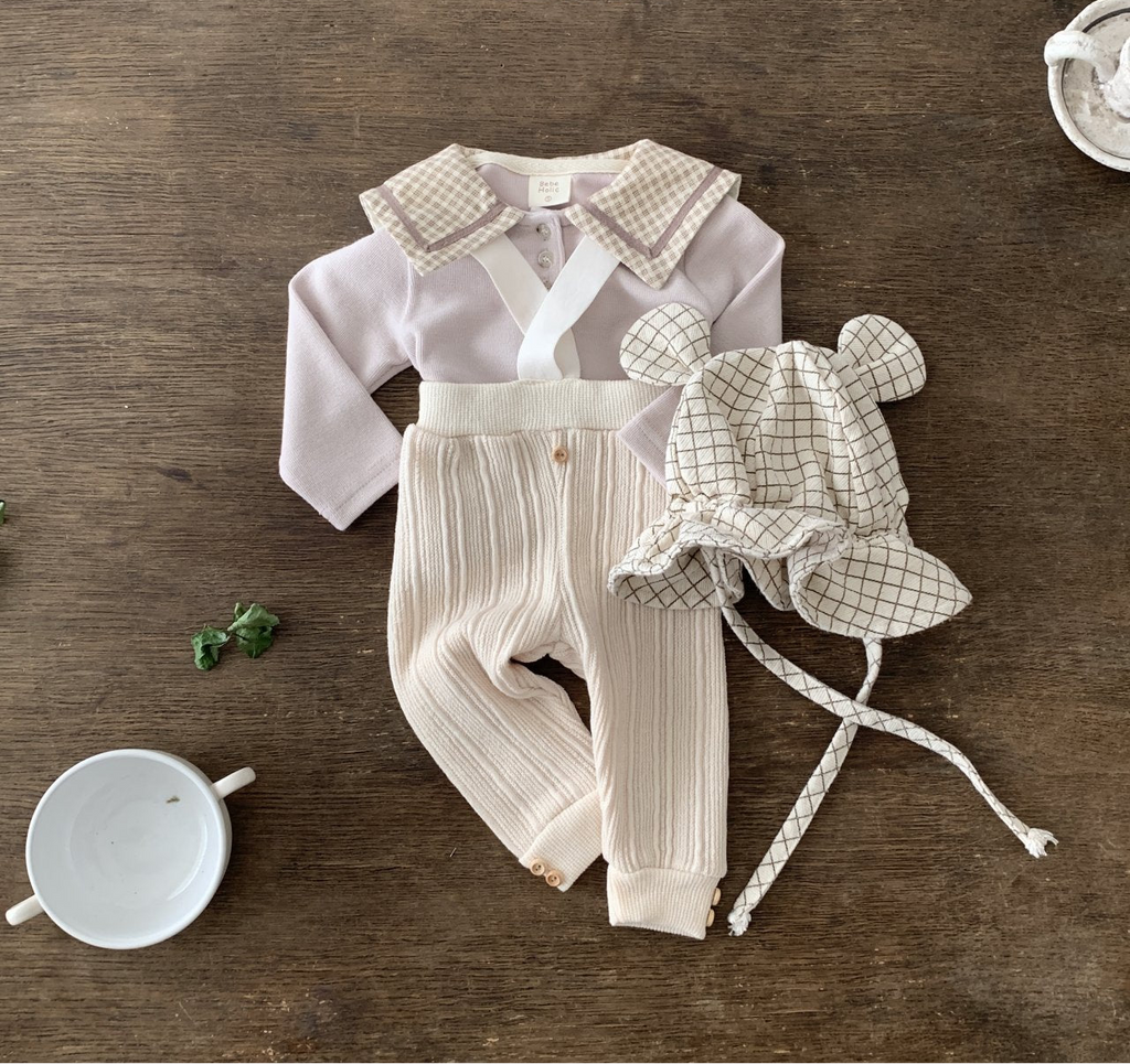 Churros Baby-Leggings mit Trägern