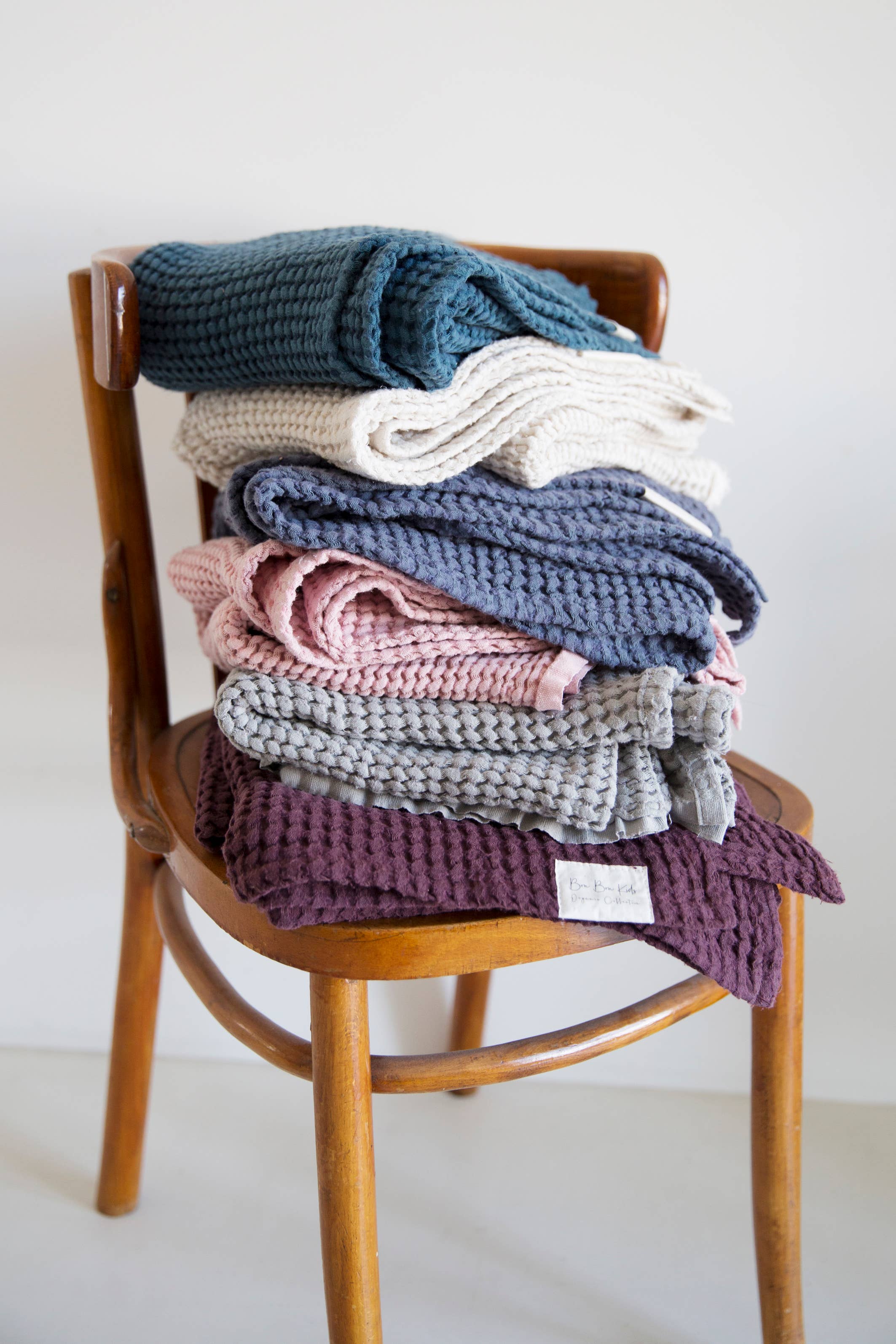 Boho Leinendecke Denim