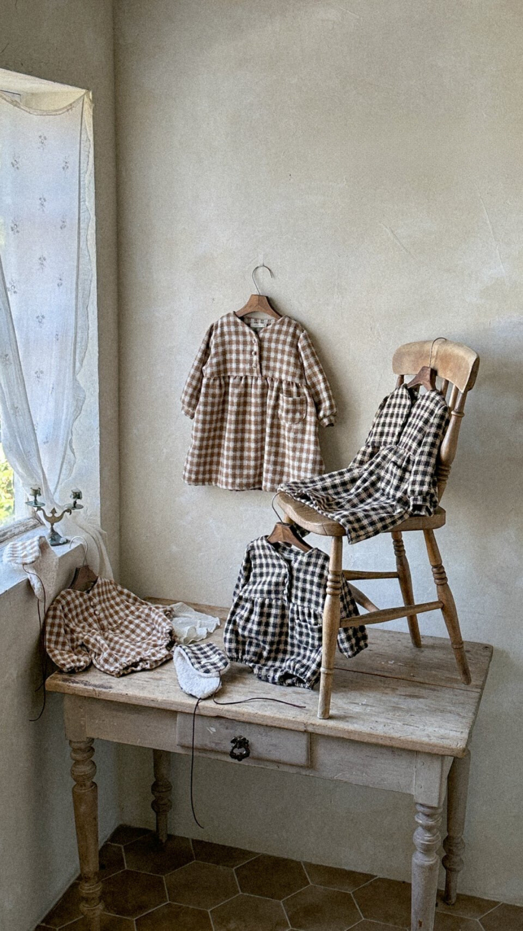 Coockie dress-Bequeme Baumwollkleider mit Langarm