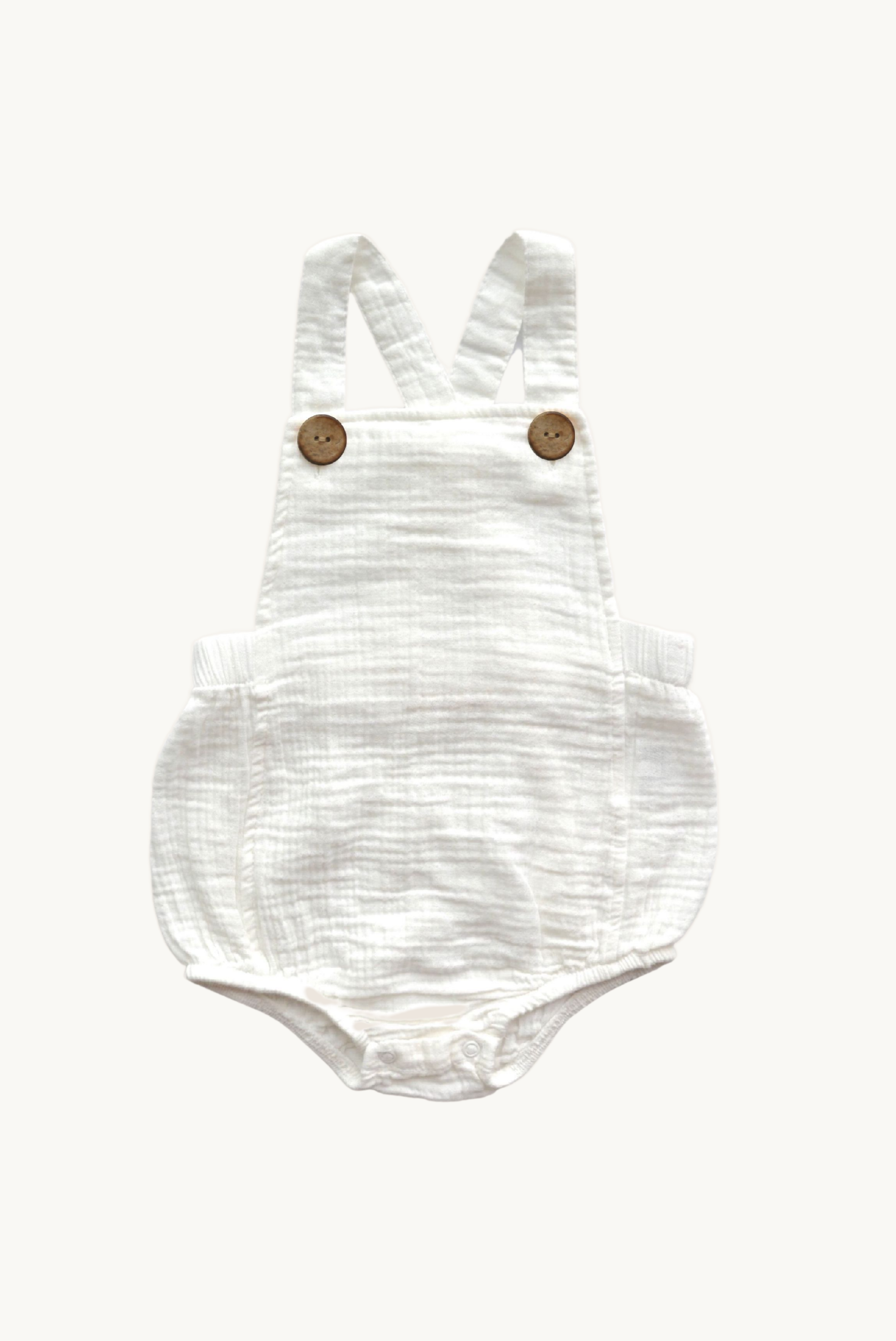 Baby Sommeroverall aus 100% Baumwollmusselin - 18-24 Monate