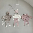 Animal Pants Bonnet Set Bebe Holic
