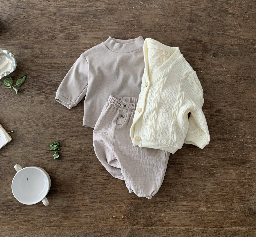 Soft Span Tee für Babys – Weiches und Dehnbares Langarmshirt