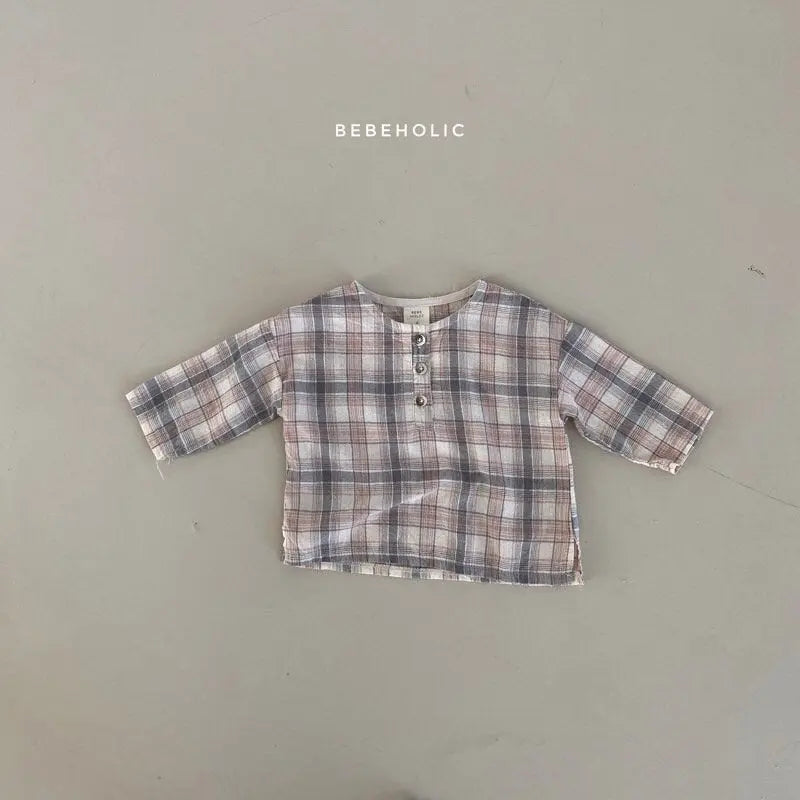 Check Shirt Bebe Holic