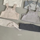 Chino Dungarees Bodysuit Bebe Holic