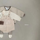 Chino Dungarees Bodysuit Bebe Holic