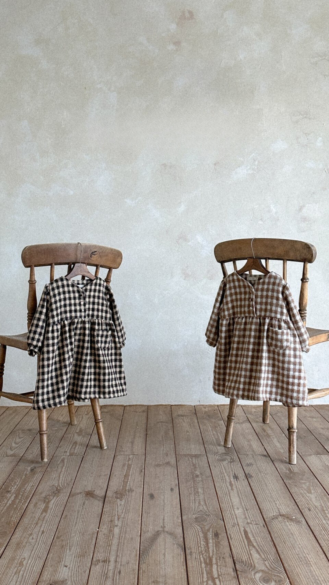Coockie dress-Bequeme Baumwollkleider mit Langarm