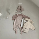 Rabbit Dungarees Bodysuit Bebe Holic