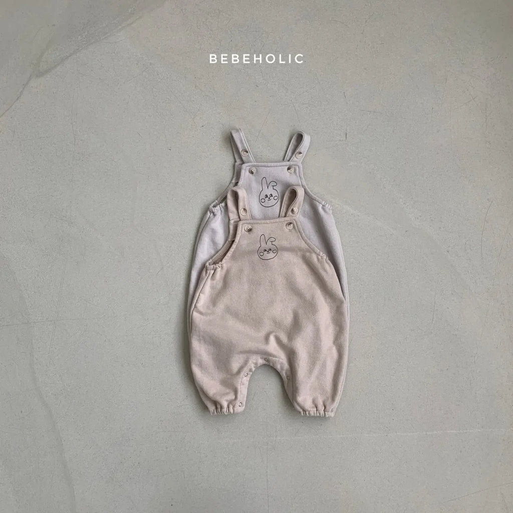 Rabbit Dungarees Bodysuit Bebe Holic