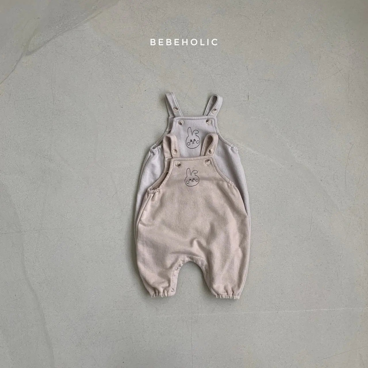 Rabbit Dungarees Bodysuit Bebe Holic