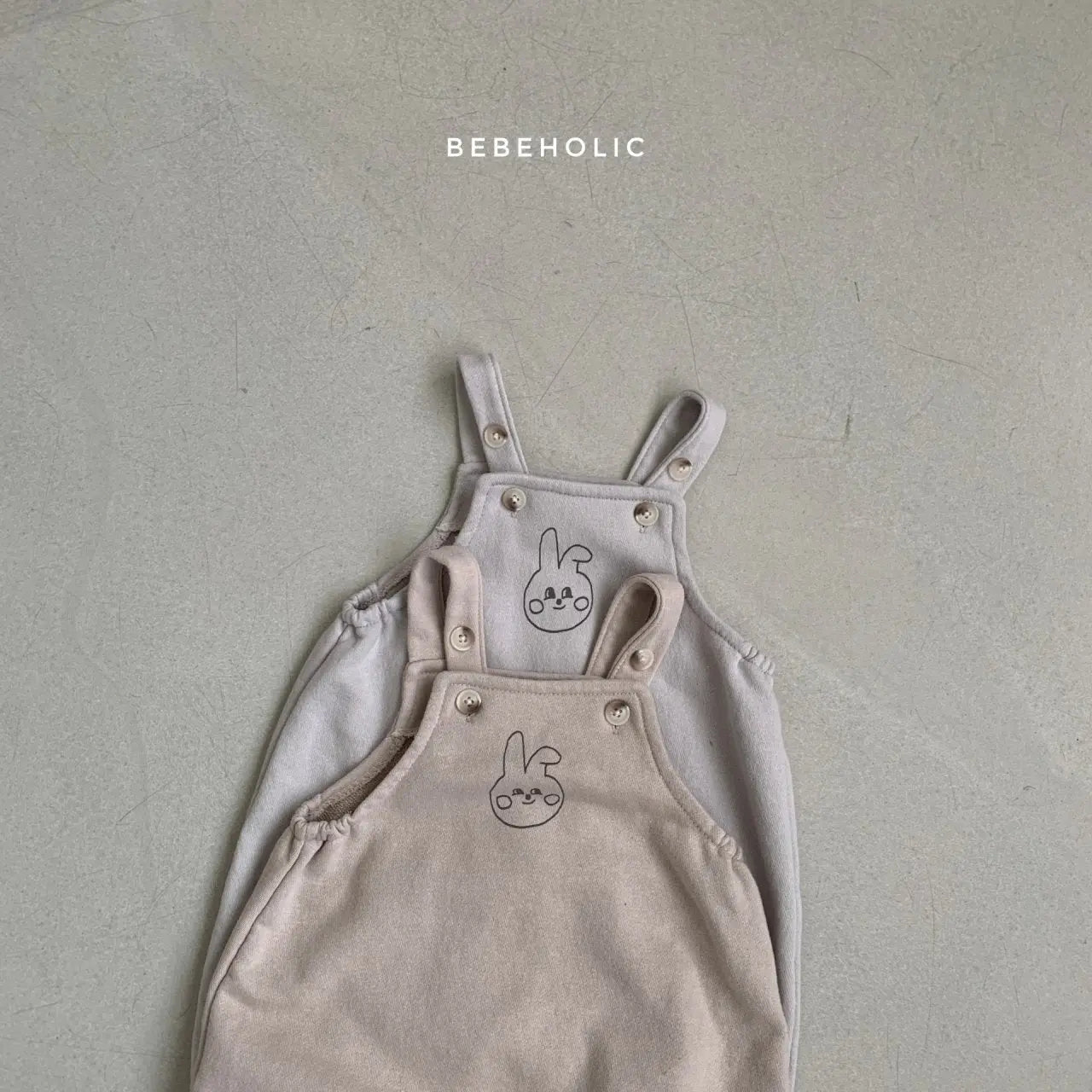 Rabbit Dungarees Bodysuit Bebe Holic