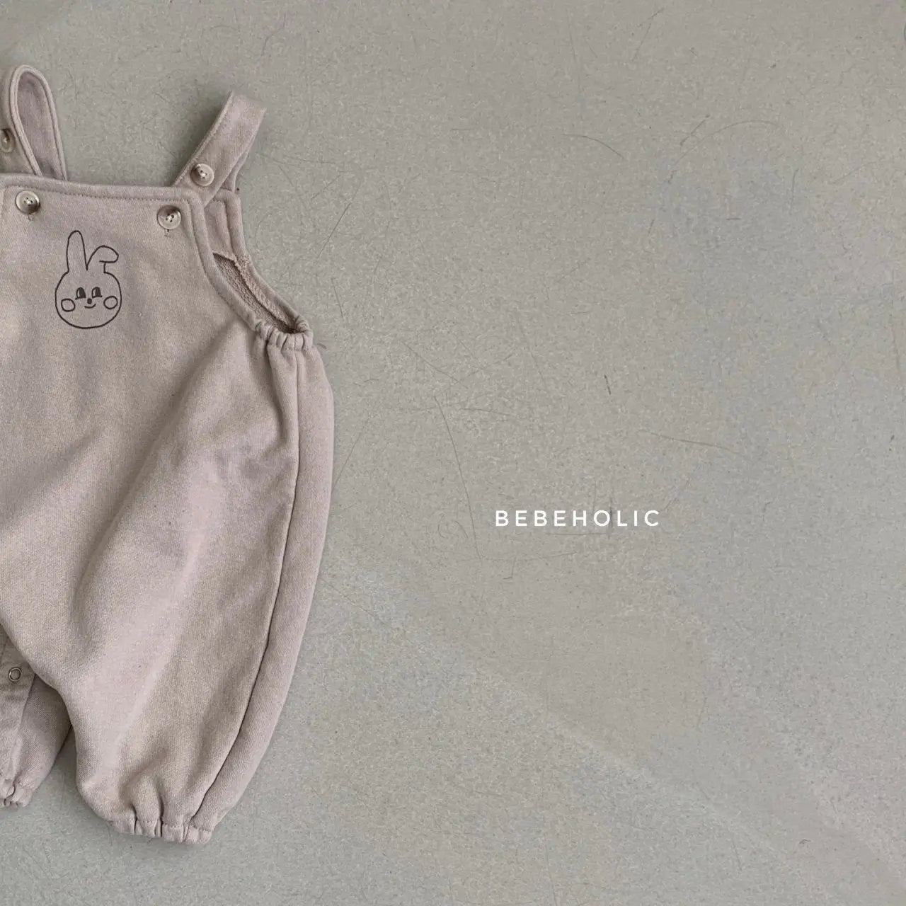 Rabbit Dungarees Bodysuit Bebe Holic