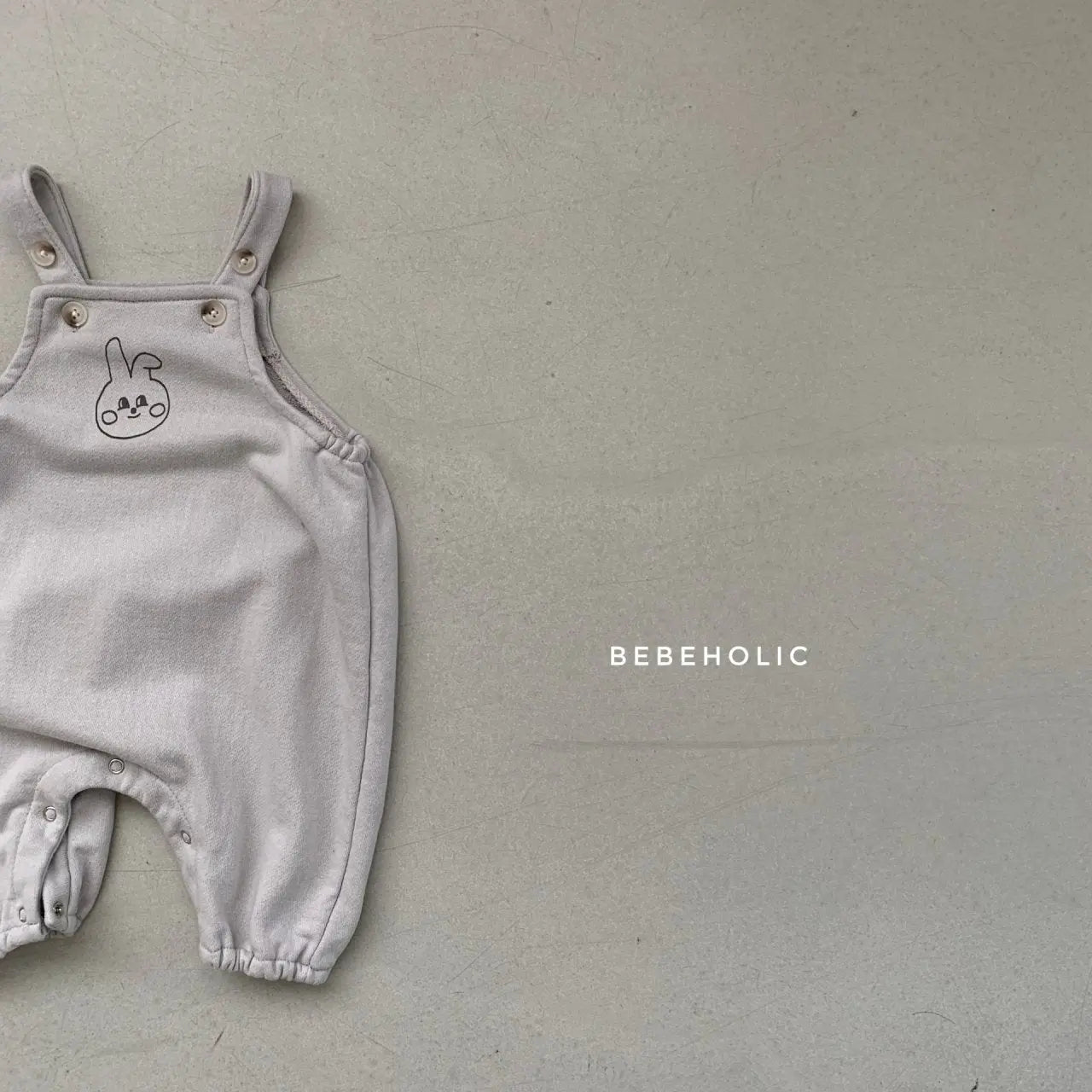 Rabbit Dungarees Bodysuit Bebe Holic