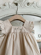 Square Embroidery One-piece