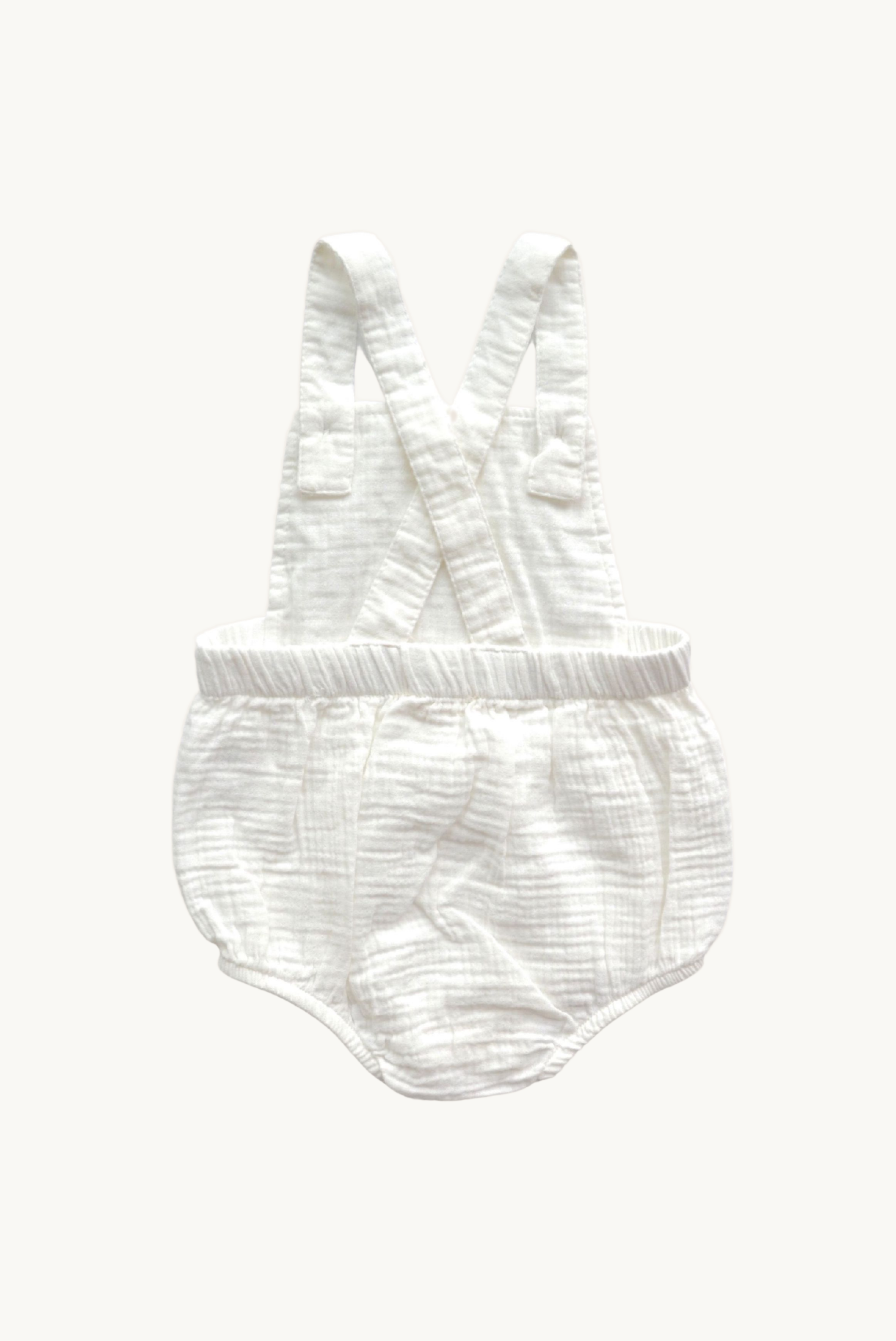 Baby Sommeroverall aus 100% Baumwollmusselin - 18-24 Monate