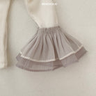 Stylish Double Frill Tee by Bebeholic featuring soft, breathable fabric and elegant ruffled details. Perfect for babies!