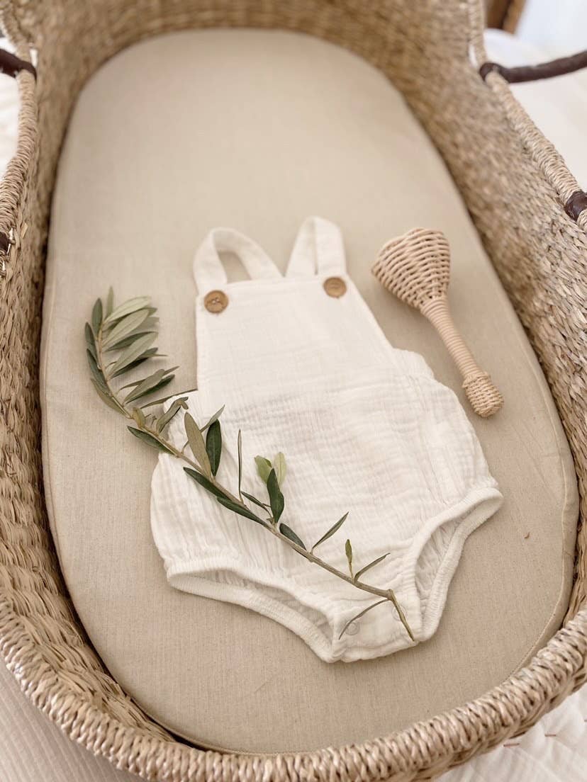 Baby Sommeroverall aus 100% Baumwollmusselin - 18-24 Monate